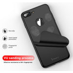 Husa Apple iPhone 8 Plus IPAKY Full Cover 360 Negru + Folie Cadou