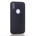 Husa Apple iPhone X Full Silicone Negru