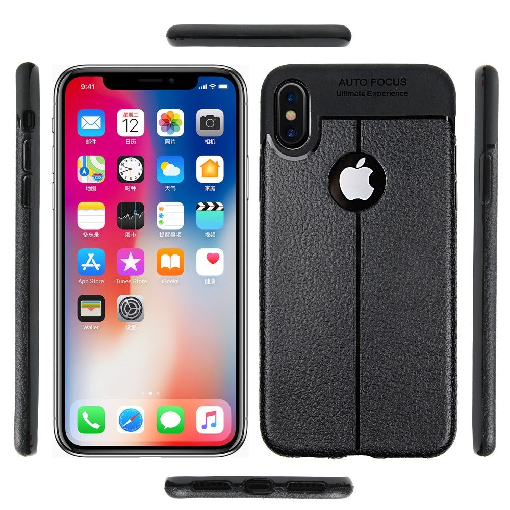 Husa Apple iPhone X Zore TPU moale Albastru