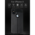 Husa Apple iPhone X Zore TPU moale Negru