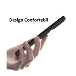 Husa Armor Design cu Stand pentru iPhone 12 Pro Max, Negru/Alb, Suport Auto Magnetic, Wireless Charge, Protectie