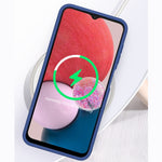 Husa Armor Design cu Stand pentru Samsung S22, Albastru/Verde, Suport Auto Magnetic, Wireless Charge, Protectie
