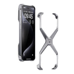 Husa Armor X Compatibila cu iPhone 15, Flippy, Aliaj de Aluminiu, Antisoc, Antizgarieturi, Impermeabila, Margini cu 2