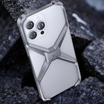 Husa Armor X Compatibila cu iPhone 15 Pro, Flippy, Aliaj de Aluminiu, Antisoc, Antizgarieturi, Impermeabila, Margini cu