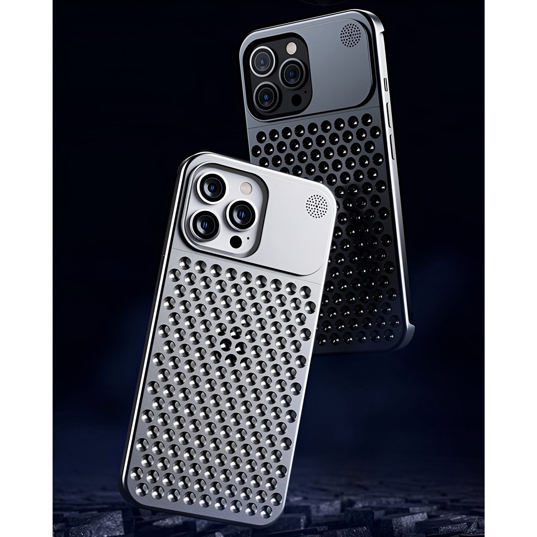 Husa Aromaterapia Compatibila cu iPhone 15 Pro, Flippy, Antisoc, Antizgariere, Protectie Camera si Supraincalzire, din