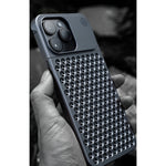 Husa Aromaterapia Compatibila cu iPhone 15 Pro, Flippy, Antisoc, Antizgariere, Protectie Camera si Supraincalzire, din