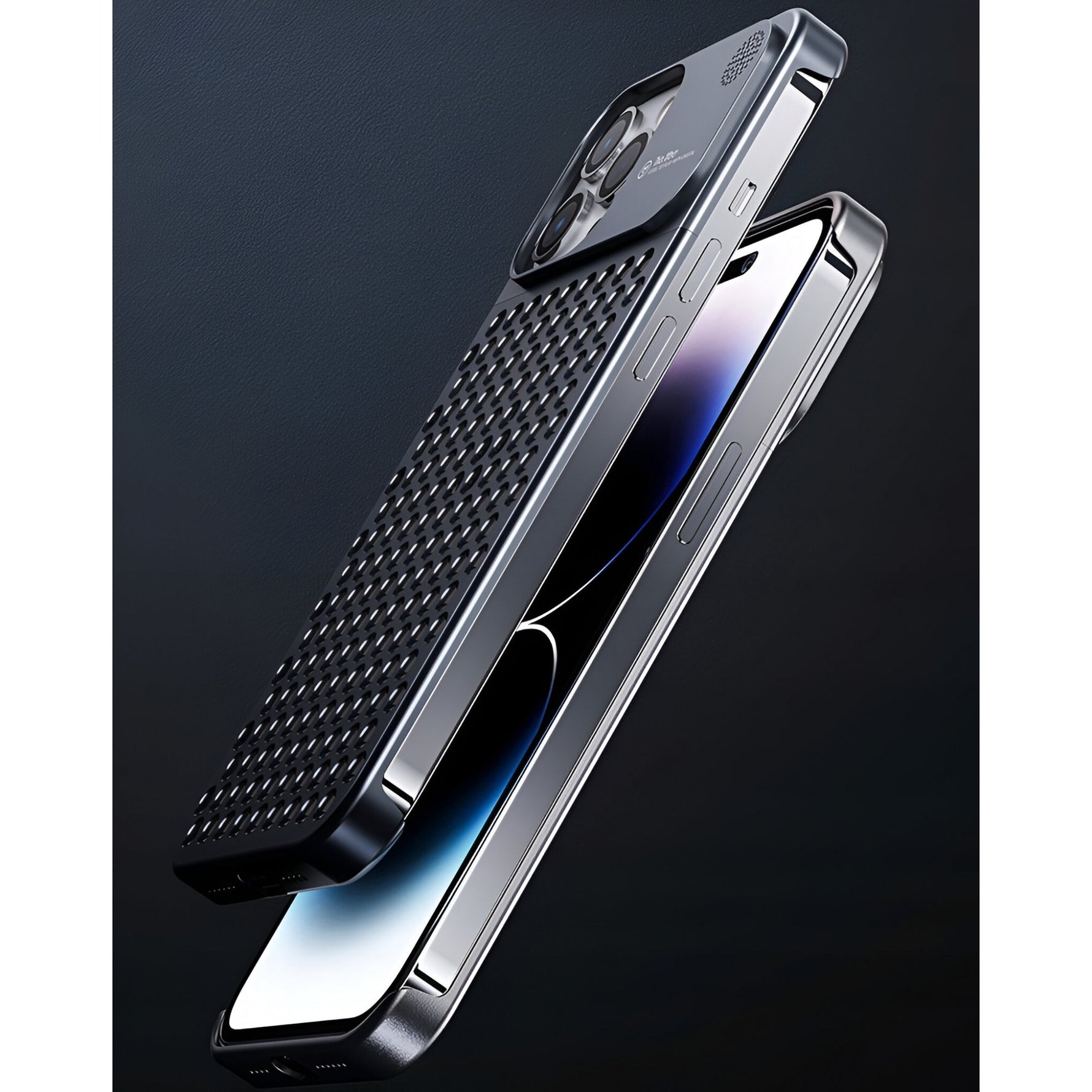 Husa Aromaterapia Compatibila cu iPhone 15 Pro Max, Flippy, Antisoc, Antizgariere, Protectie Camera si Supraincalzire,