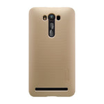 Husa Asus Zenfone 2 ZE500CL Nillkin Frosted Shield Auriu + Folie de protectie