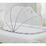 Husa Anti-Tantari, Flippy, Pliabila, Protectie 360 Grade, 0-1 An, 60 x 55 x 5 cm, Gri