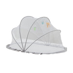 Husa Anti-Tantari, Flippy, Pliabila, Protectie 360 Grade, 0-1 An, 60 x 55 x 5 cm, Gri