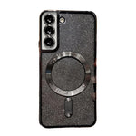 Husa de Protectie 2 in 1, Flippy, Husa pentru Samsung Galaxy S23 Ultra, Glitter Chrome Magsafe, din TPU, Magnetica, cu
