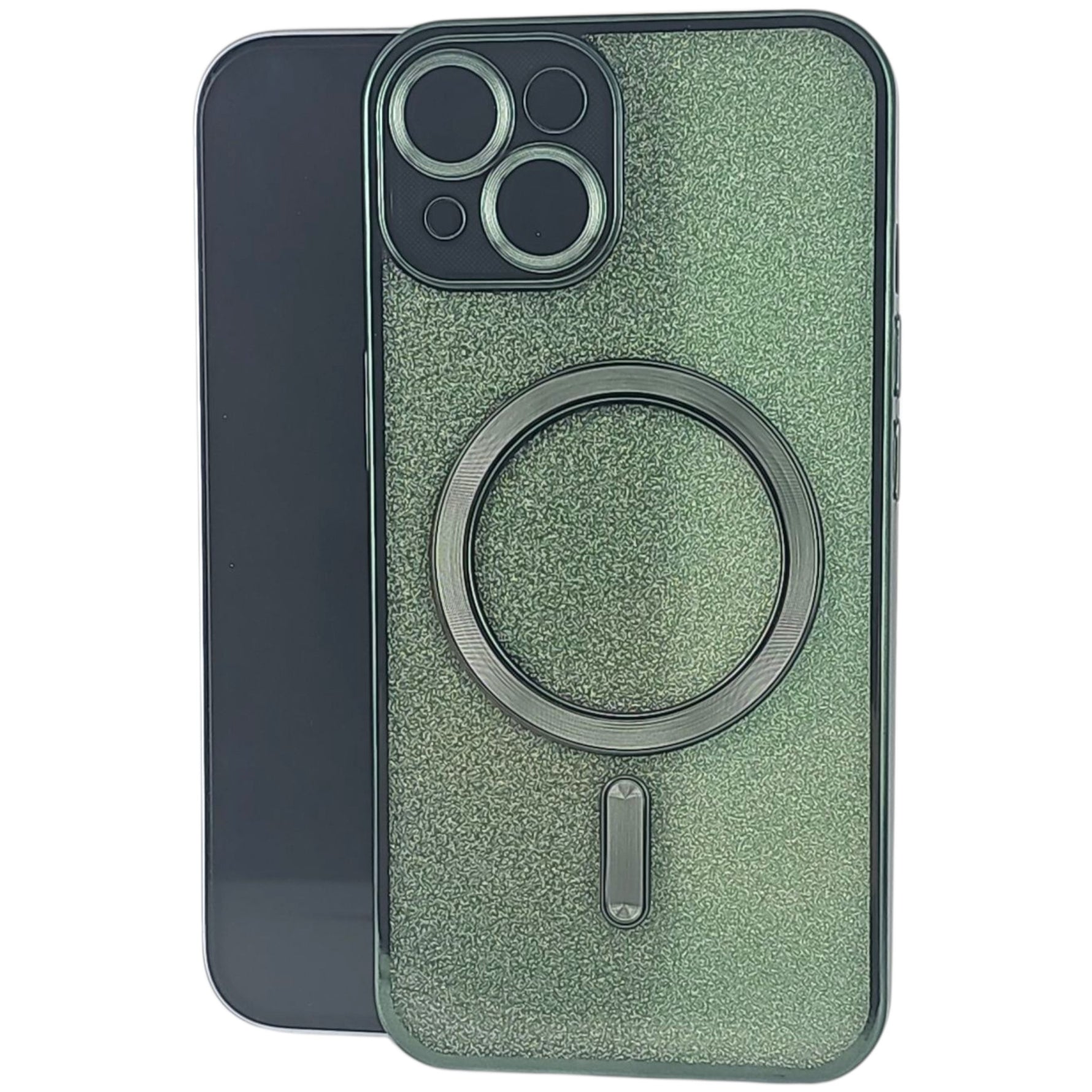 Husa de Protectie 2 in 1, Flippy, pentru Apple iPhone 15 Plus, Compatibila MagSafe, Magnetica, cu Protectie Lentila,