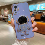 Husa de Protectie 2 in 1, Flippy, Husa de Protectie pentru Samsung Galaxy A15/A15 5G, Model Astronaut cu Suport, din