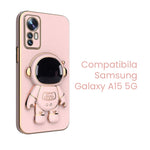 Husa de Protectie 2 in 1, Flippy, Husa de Protectie pentru Samsung Galaxy A15/A15 5G, Model Astronaut cu Suport, din