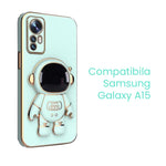 Husa de Protectie 2 in 1, Flippy, Husa de Protectie pentru Samsung Galaxy A15/A15 5G, Model Astronaut cu Suport, din