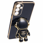 Husa Telefon 2in1, Flippy, Compatibila Samsung Galaxy S23 Ultra, Carcasa TPU cu Suport Inclus Tip Astronaut, Protectie