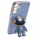 Husa Telefon 2in1, Flippy, Compatibila Samsung Galaxy S24 Ultra, Carcasa TPU cu Suport Inclus Tip Astronaut, Protectie