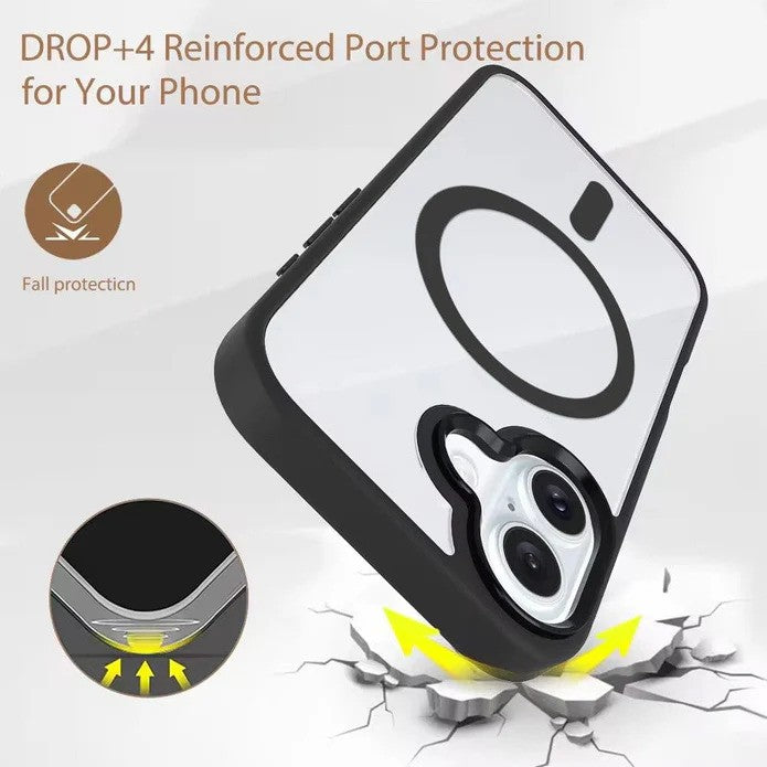 Husa de Protectie Compatibil cu iPhone 16 Plus, Flippy, Incarcare Wireless, Tehnologie Magsafe, Carcasa din TPU/ PC,
