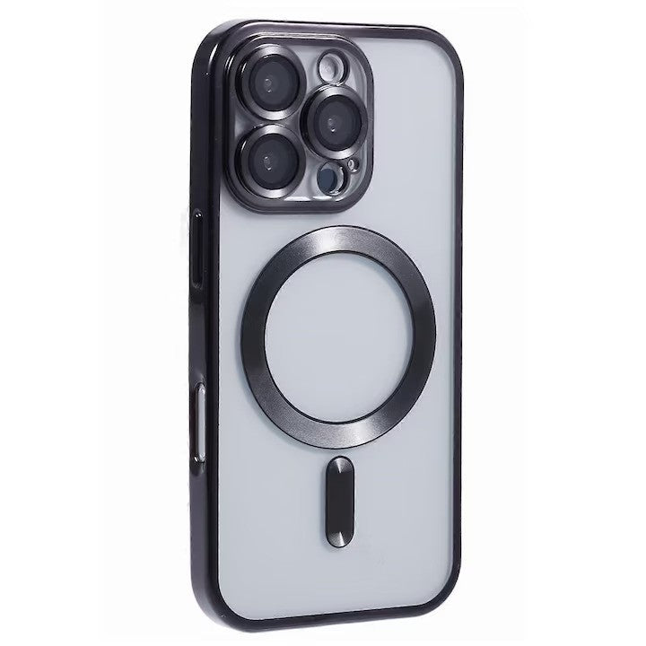 Husa de Protectie Compatibil cu iPhone 16 Plus, Flippy, Incarcare Wireless, Tehnologie Magsafe, Carcasa din TPU/ PC,