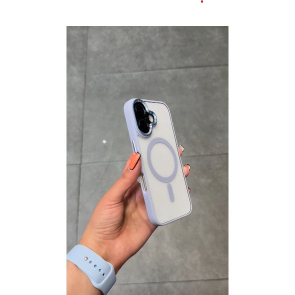 Husa de Protectie Compatibil cu iPhone 16 Pro, Flippy, Incarcare Wireless, Tehnologie Magsafe, Carcasa din TPU/ PC,