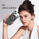 Husa de Protectie compatibila Apple iPhone 17 Pro Max, Flippy, Magnetica Ultra-subtire, Anti-alunecare, Protectie PC,