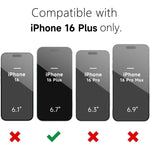 Husa de Protectie Matte TPU, Flippy, pentru Apple iPhone 16 Plus, Protectie Camera, Antisoc, Antizgariere,