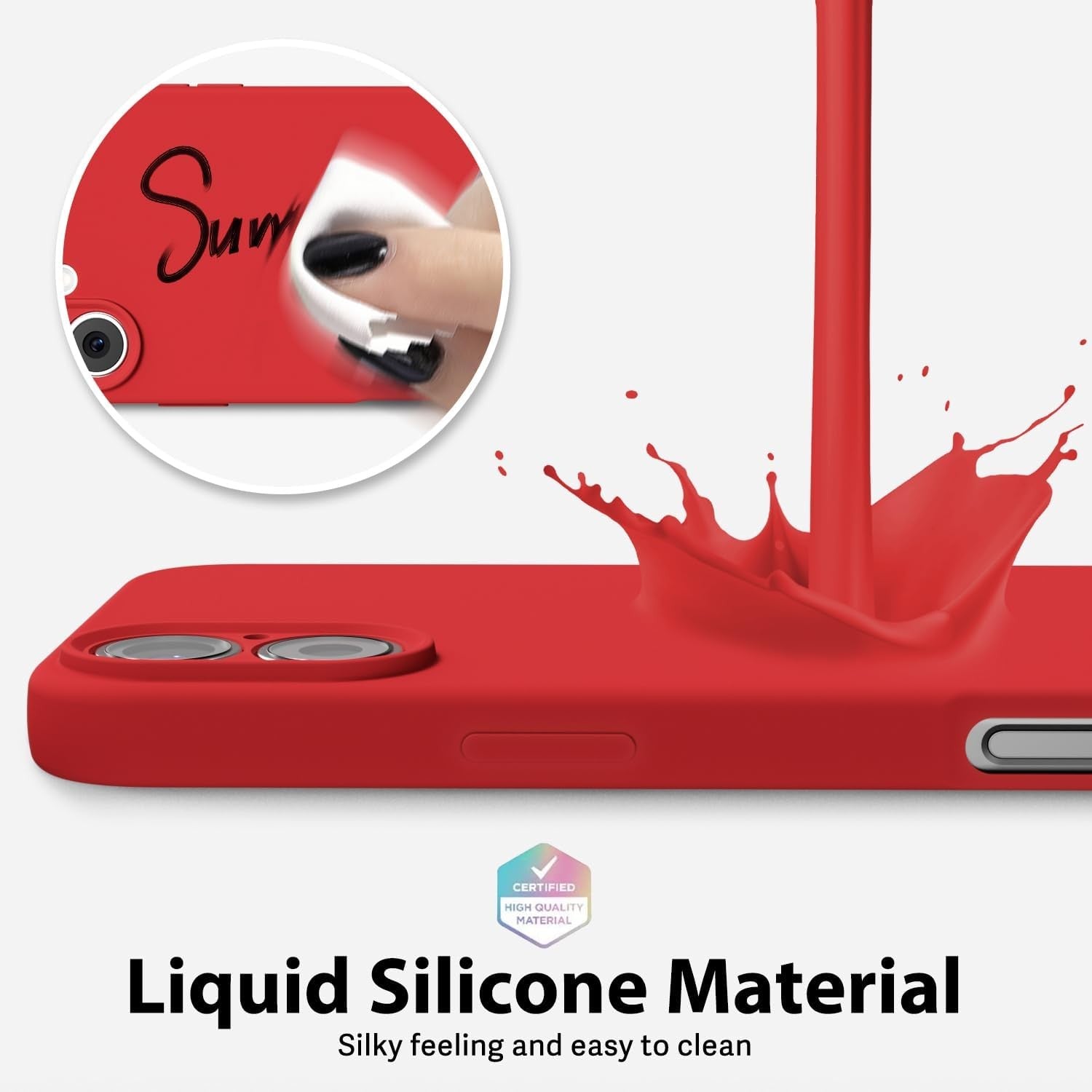 Husa de Protectie Matte TPU, Flippy, pentru Apple iPhone 16 Plus, Protectie Camera, Antisoc, Antizgariere,