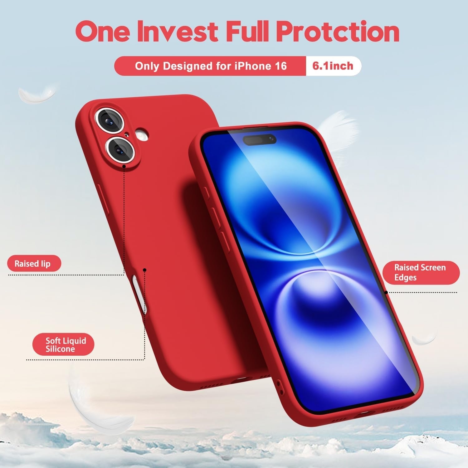 Husa de Protectie Matte TPU, Flippy, pentru Apple iPhone 16 Plus, Protectie Camera, Antisoc, Antizgariere,