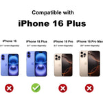 Husa de Protectie, Compatibila cu Apple iPhone 16 Plus, TPU, Antisoc, Rezistenta la Impact, Protectie Camera,