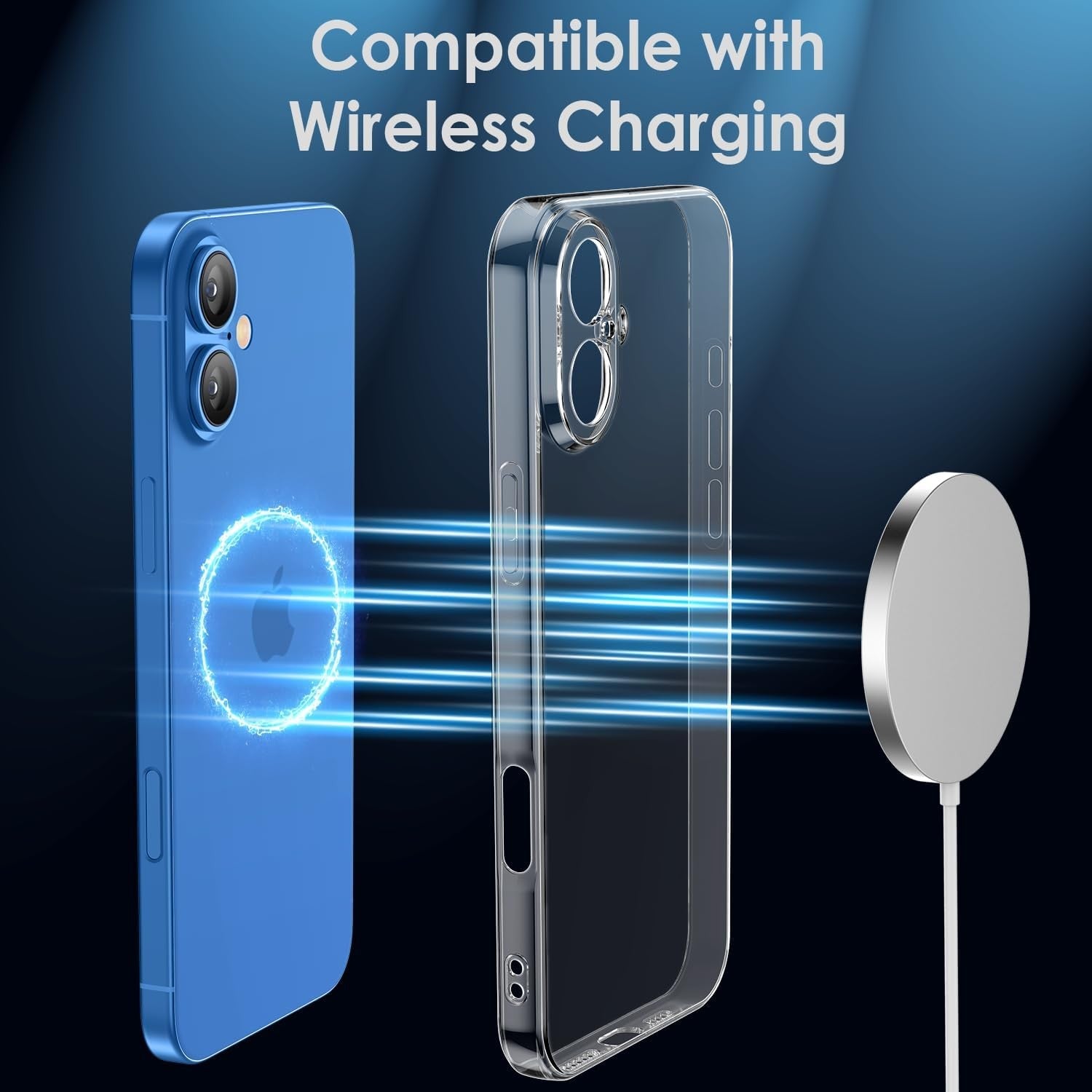 Husa de Protectie, Compatibila cu Apple iPhone 16 Plus, TPU, Antisoc, Rezistenta la Impact, Protectie Camera,