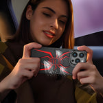 Husa de Protectie Compatibila iPhone 15 Pro, cu Suport Metalic pentru Camera, Armor Protective Series, Flippy, Antisoc,
