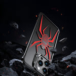 Husa de Protectie Compatibila iPhone 15 Pro, cu Suport Metalic pentru Camera, Armor Protective Series, Flippy, Antisoc,