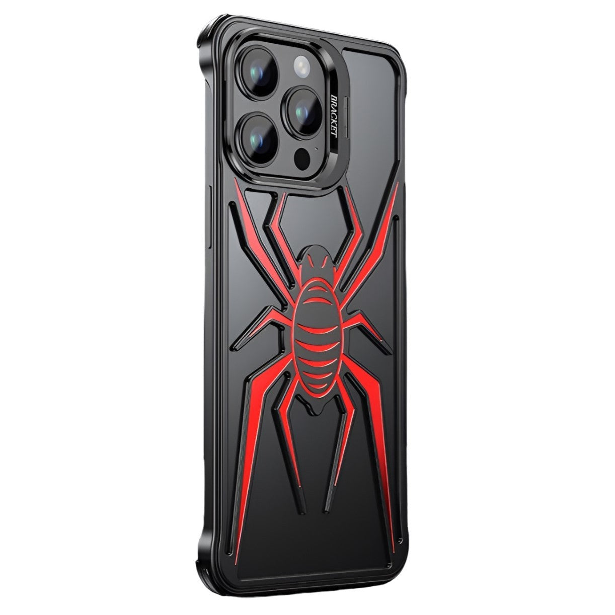 Husa de Protectie Compatibila iPhone 15 Pro, cu Suport Metalic pentru Camera, Armor Protective Series, Flippy, Antisoc,