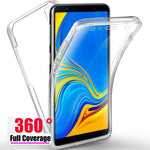 Husa de protectie Flippy 360 grade, PC+TPU+Folie policarbonat, pentru Apple iPhone 14, Transparent