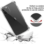 Husa de protectie Flippy, TPU, pentru Apple iPhone 13 Pro Max 6.7 inch, Antisoc, Protectie colturi, Rezistenta la