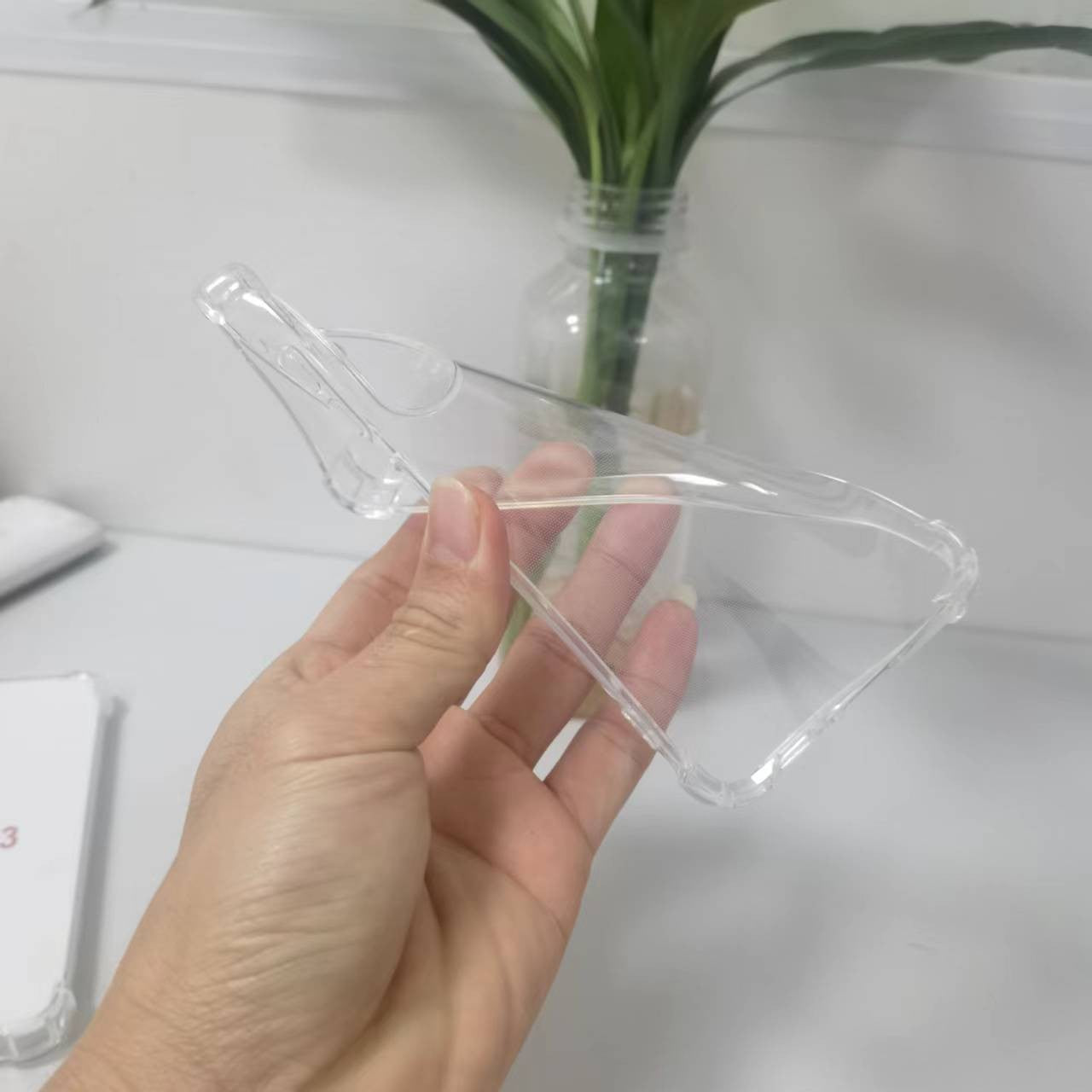 Husa de protectie Flippy, TPU, pentru Samsung A14 5G, Antisoc, Protectie colturi, Rezistenta la impact, Transparenta