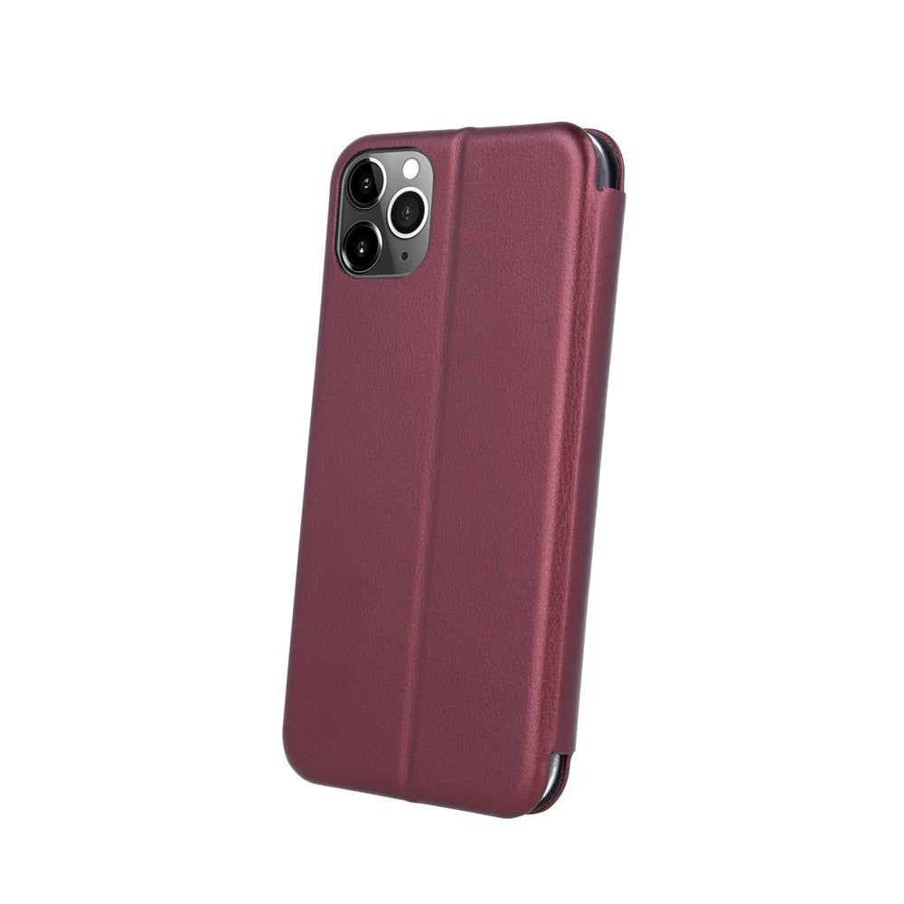 Husa de protectie Flippy compatibila cu Apple iPhone 11 Pro Magnet Book Case Bordo