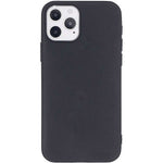 Husa de Protectie, Flippy, Compatibila cu Apple iPhone 11 Pro Max, din TPU Mat, Flexibila, Neagra
