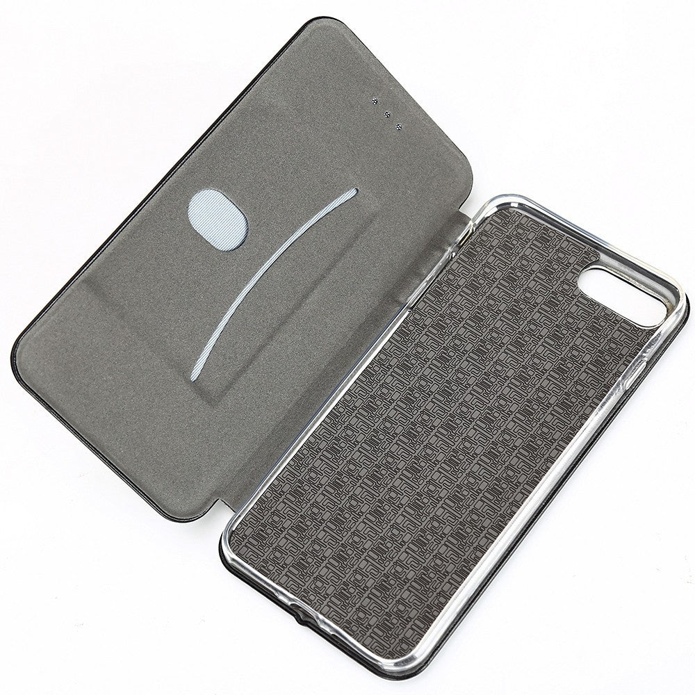 Husa de protectie Flippy compatibila cu Apple iPhone 11 Pro Max Magnet Book Case Roz-Auriu