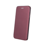 Husa de protectie Flippy compatibila cu Apple iPhone 12 Pro Max Magnet Book Case Bordo