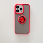 Husa de protectie Flippy compatibila cu Apple iPhone 13 Mini,Defender cu prindere inel,Rosu