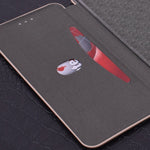 Husa de protectie Flippy compatibila cu Apple iPhone 13 Pro Max Magnet Book Case Auriu