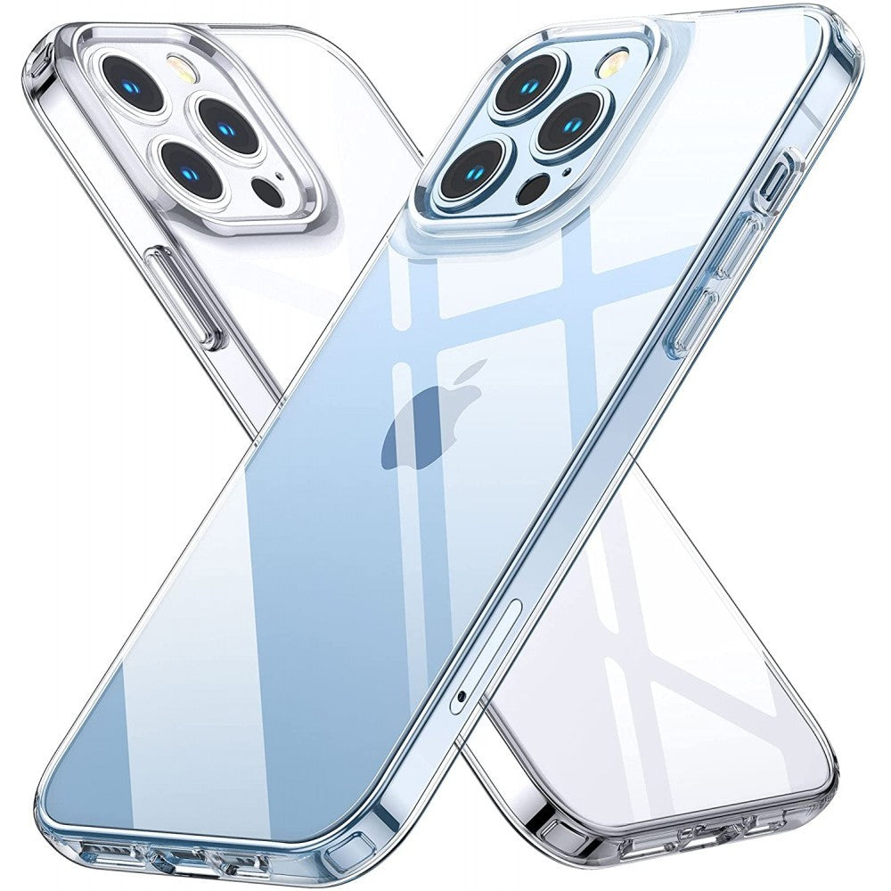 Husa de protectie Flippy compatibila cu Apple iPhone 13 Pro Max Tpu Transparent