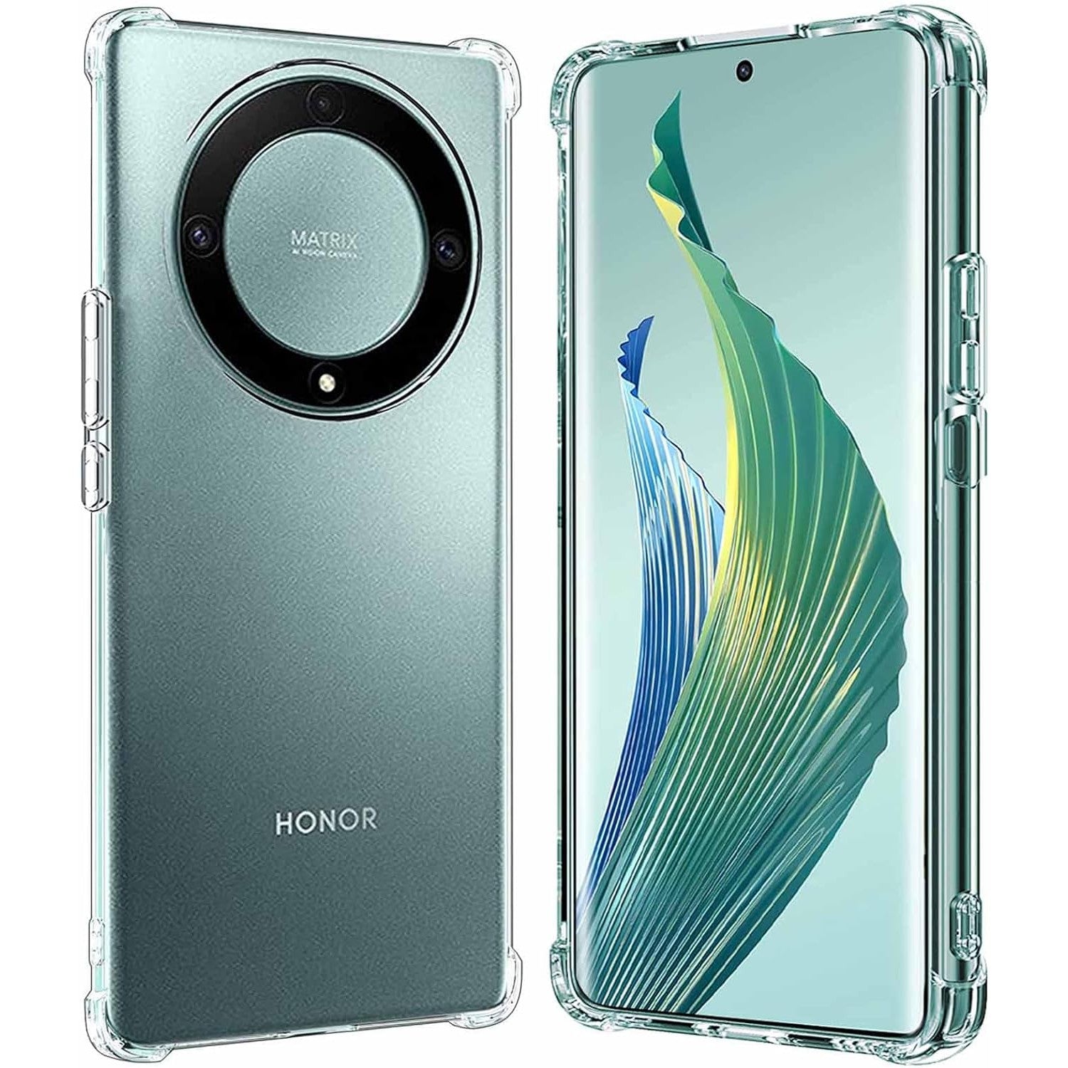 Husa de Protectie, Flippy, Compatibila cu Honor 70, TPU Antisoc, Protectie Colturi, 1.5 mm Transparent