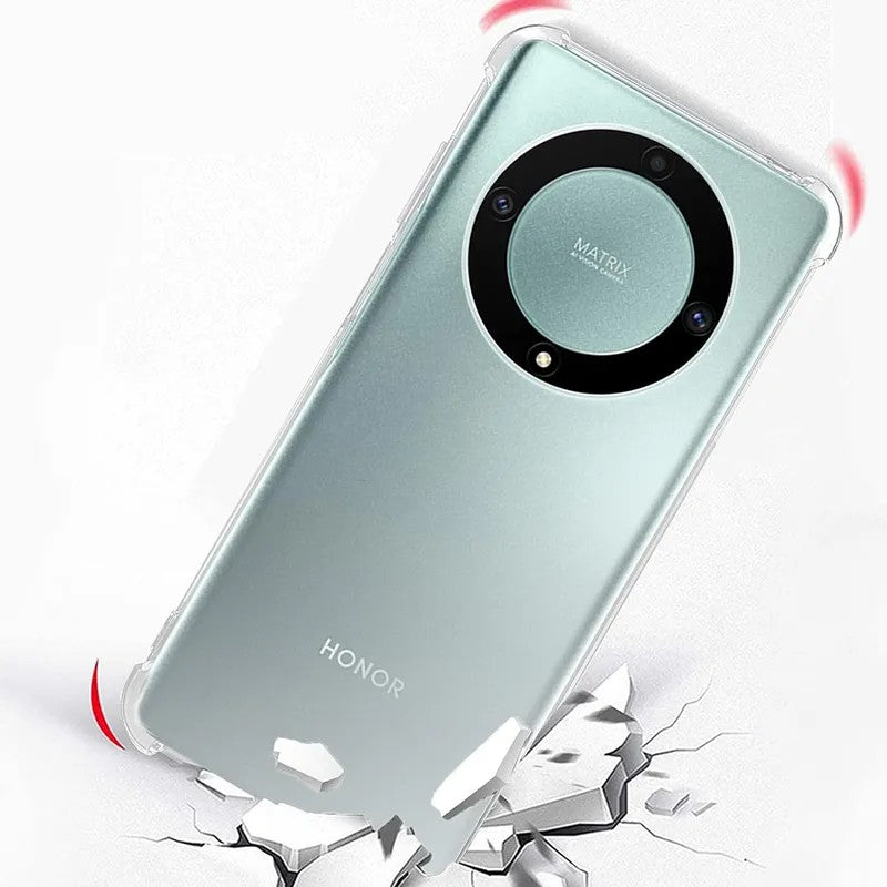 Husa de Protectie, Flippy, Compatibila cu Honor 90, TPU Antisoc, Protectie Colturi, 1.5 mm Transparent