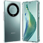Husa de Protectie, Flippy, Compatibila cu Honor Magic 5 Pro, TPU Antisoc, Protectie Colturi, 1.5 mm Transparent