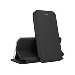 Husa de protectie Flippy compatibila cu Huawei P40 Lite E Magnet Book Case Negru
