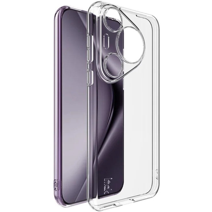Husa de Protectie, Flippy, Compatibila cu Huawei Pura 70, TPU, Transparent
