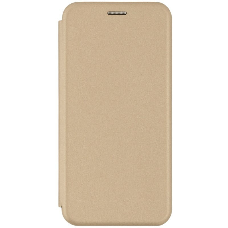 Husa de protectie Flippy compatibila cu Samsung Galaxy S21 5G Magnet Book Case Auriu