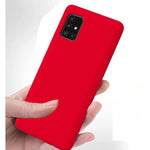 Husa de protectie Flippy compatibila cu Samsung Galaxy S21 5G Matte Tpu Rosu